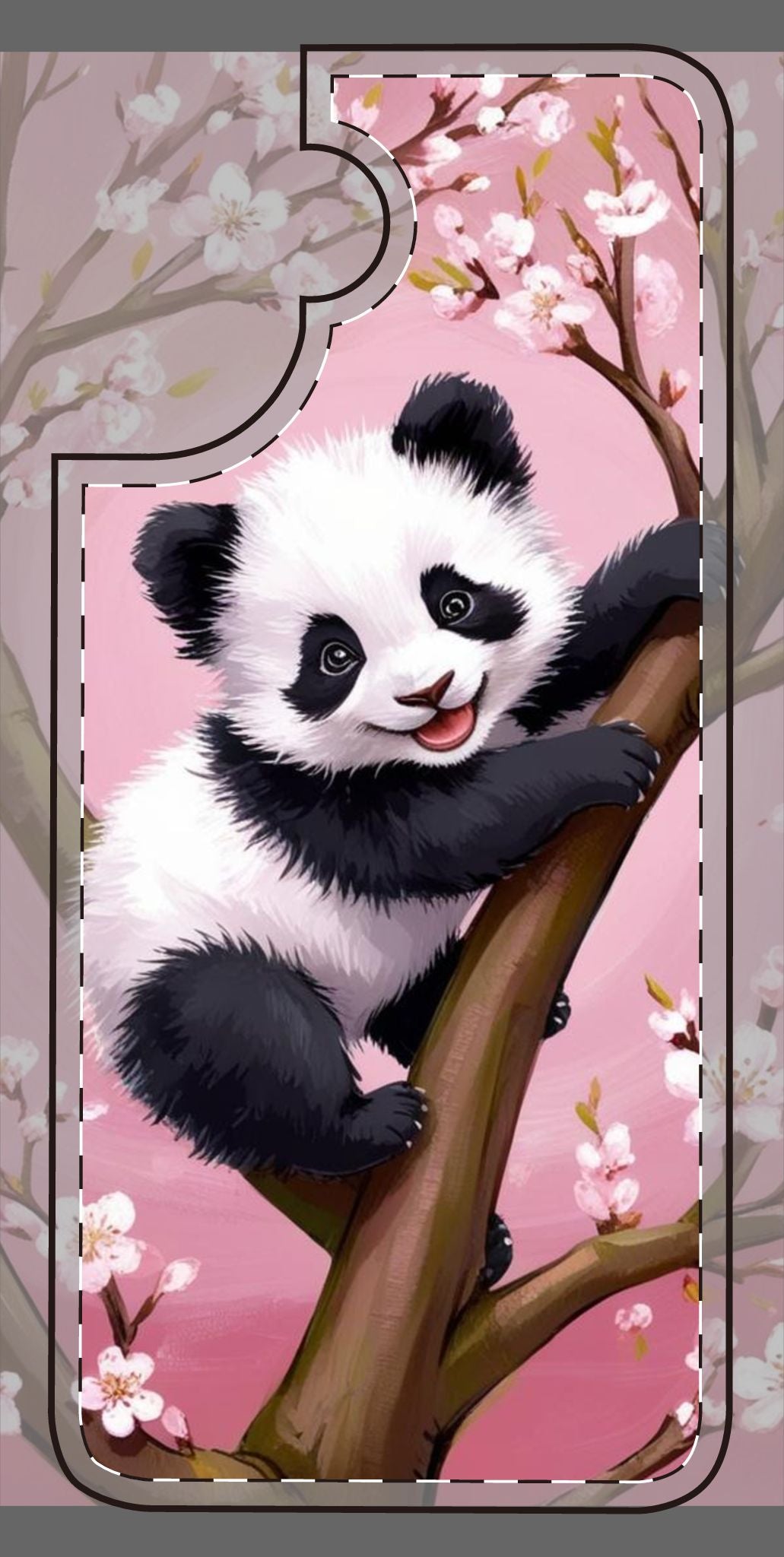 Cute Panda Phone Case - Fun & Playful Cover for Animal Lovers