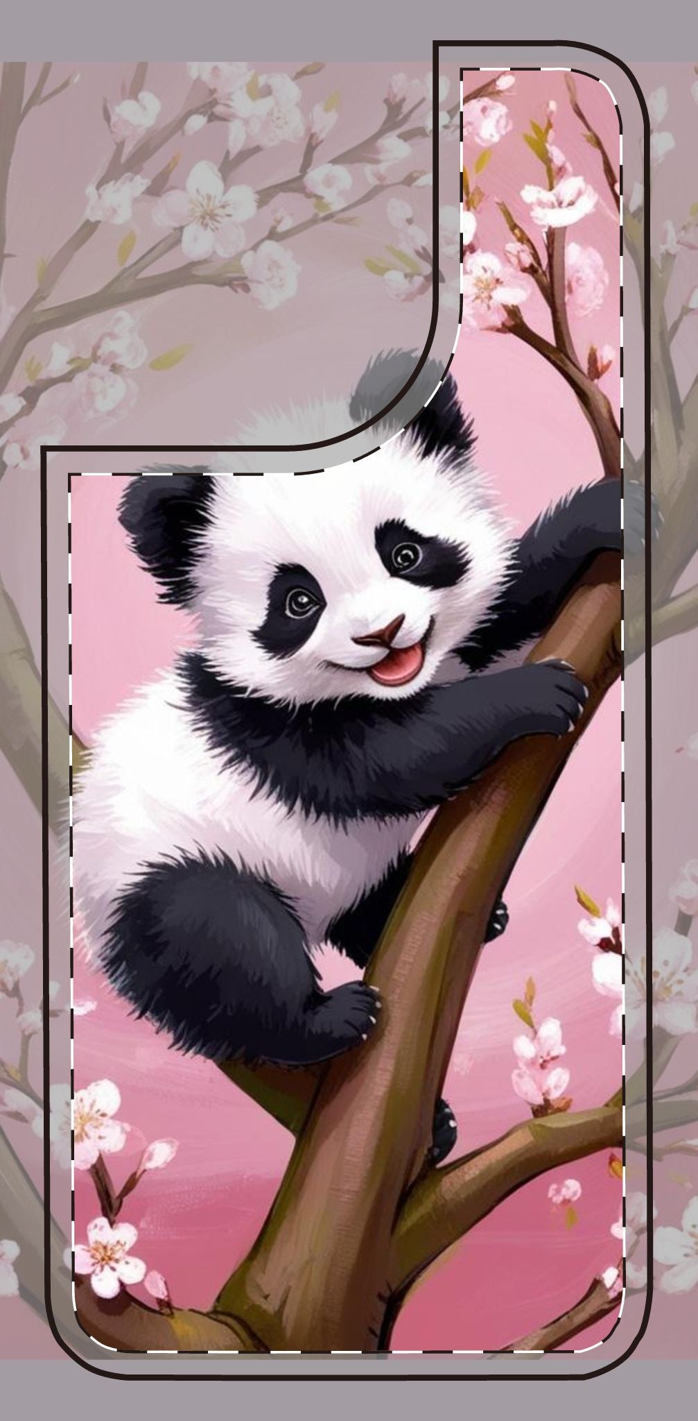 Cute Panda Phone Case - Fun & Playful Cover for Animal Lovers