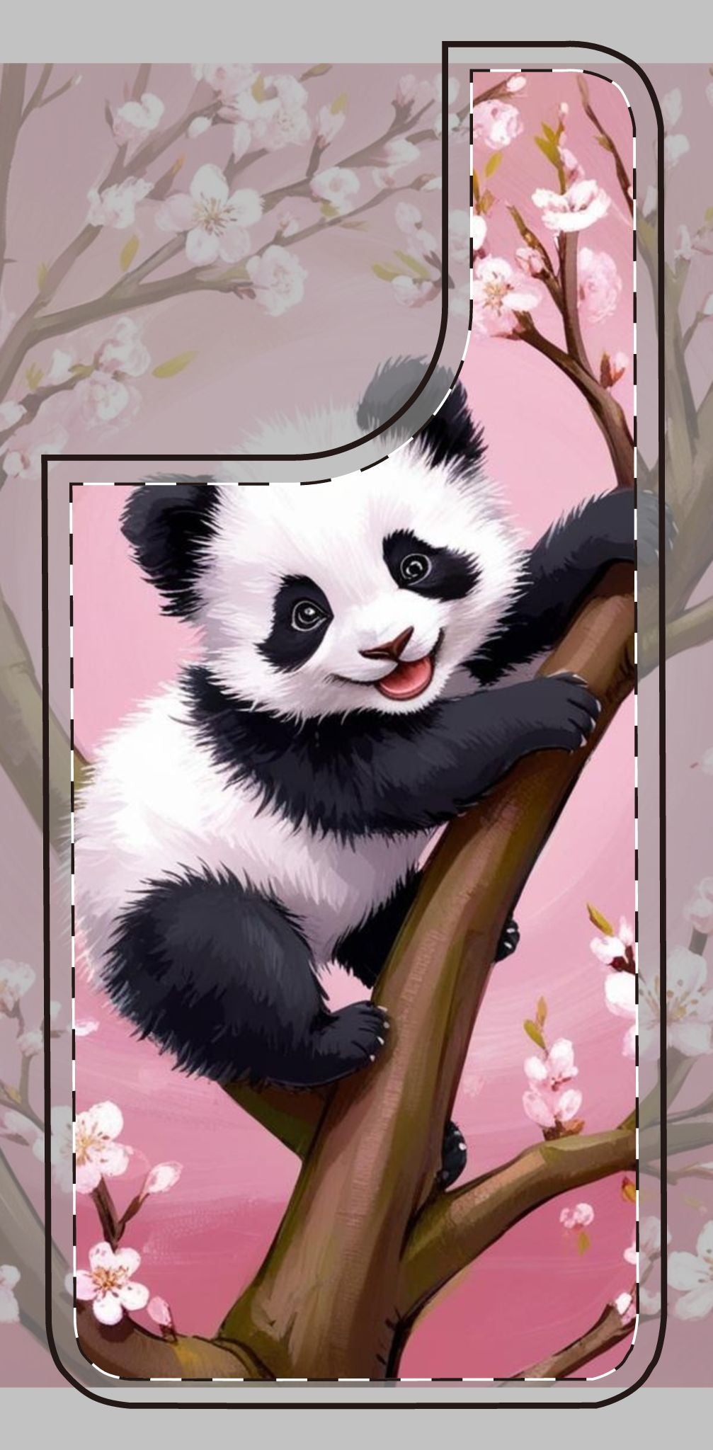 Cute Panda Phone Case - Fun & Playful Cover for Animal Lovers