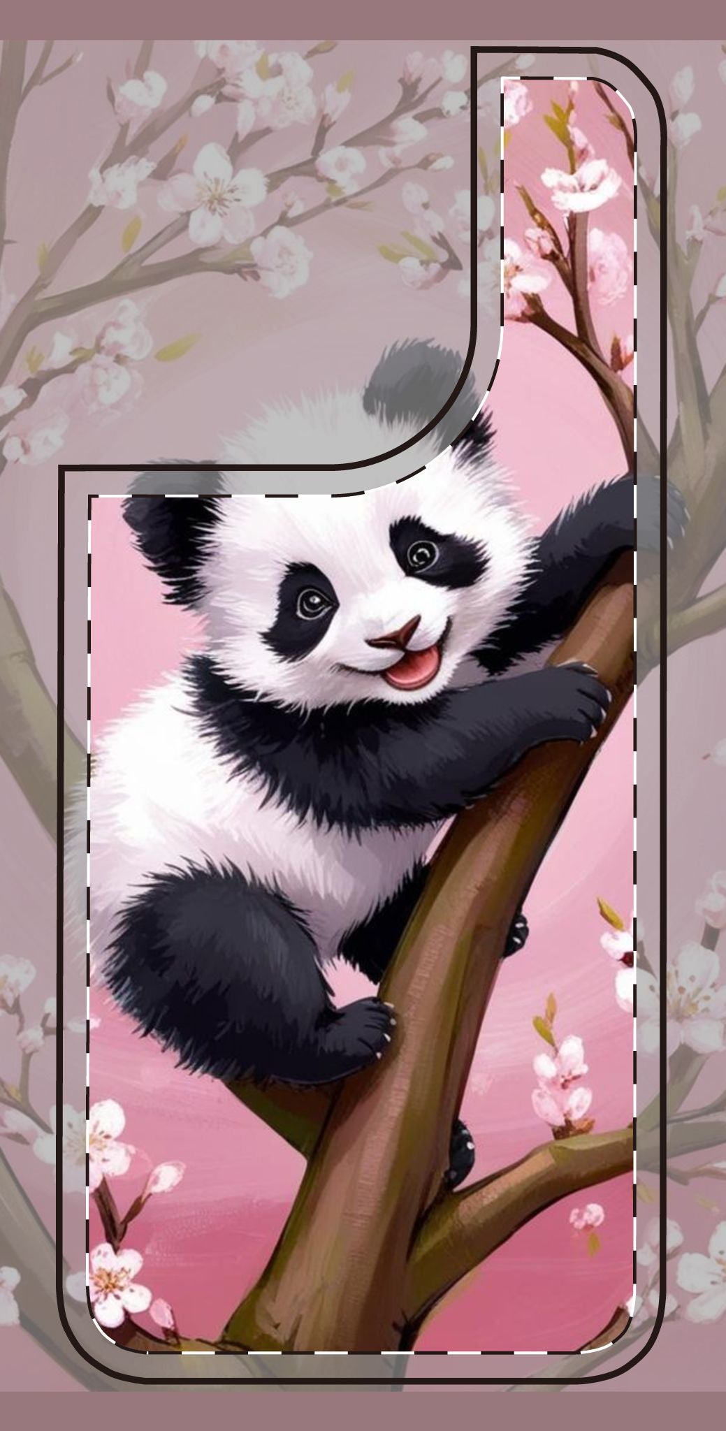 Cute Panda Phone Case - Fun & Playful Cover for Animal Lovers