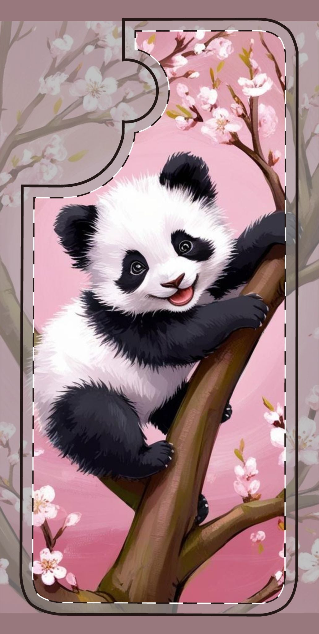 Cute Panda Phone Case - Fun & Playful Cover for Animal Lovers