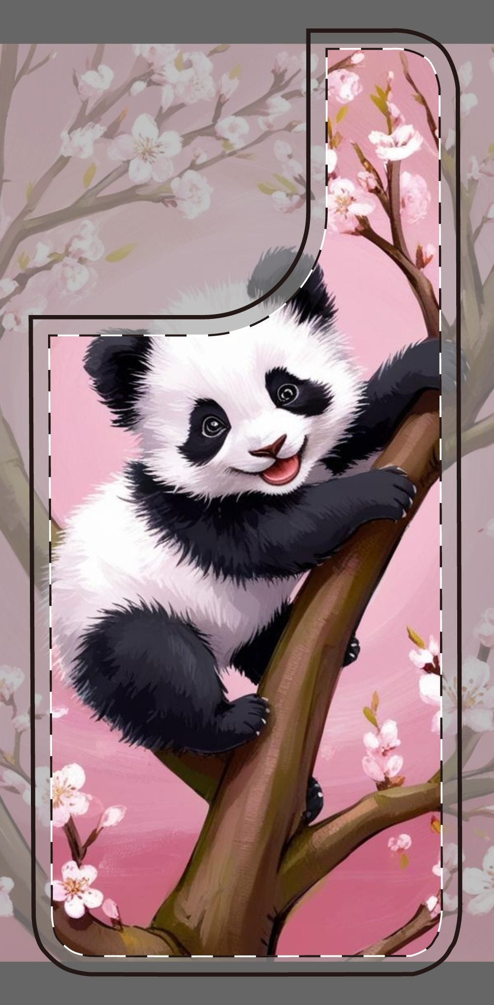 Cute Panda Phone Case - Fun & Playful Cover for Animal Lovers