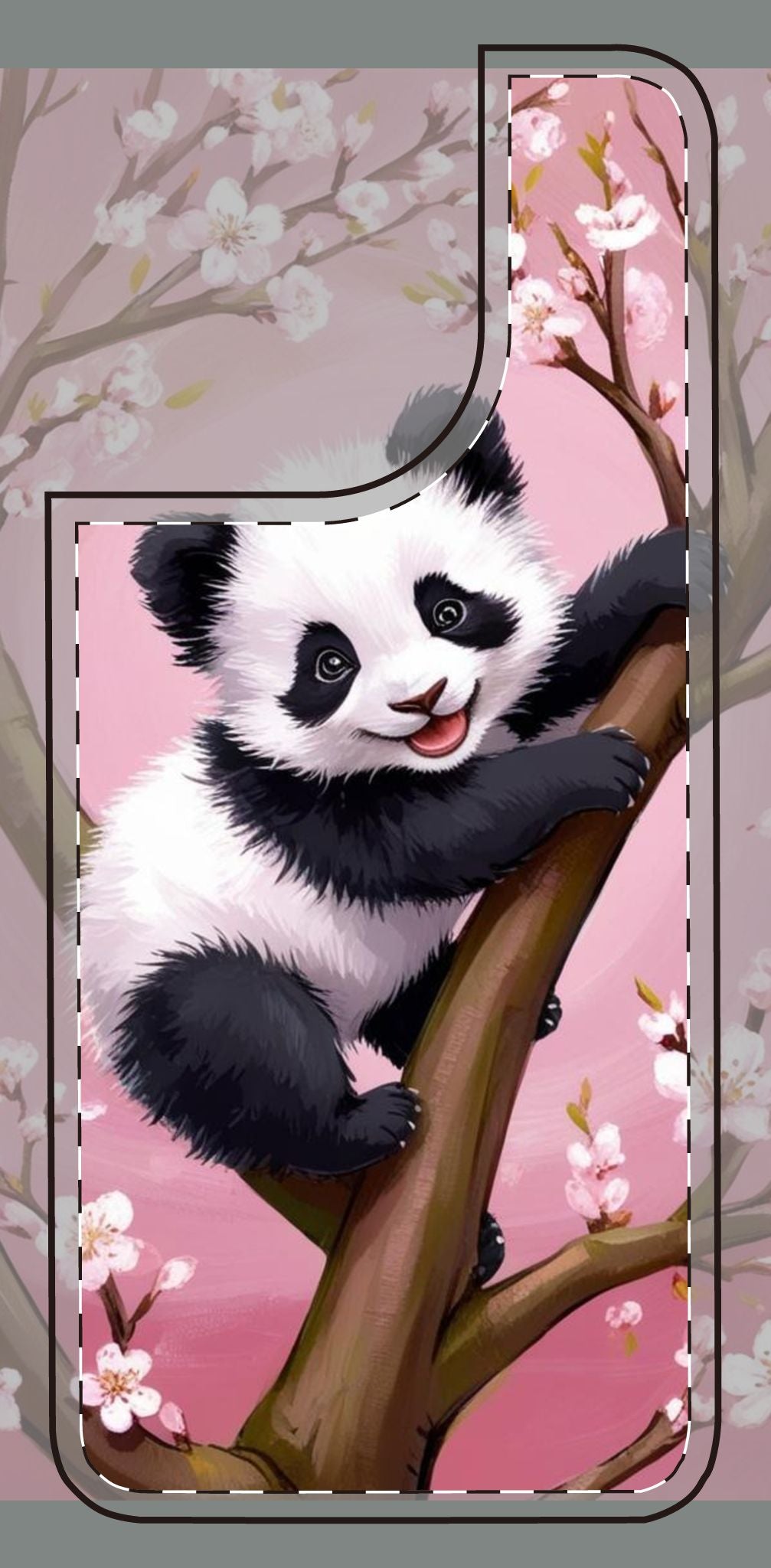 Cute Panda Phone Case - Fun & Playful Cover for Animal Lovers