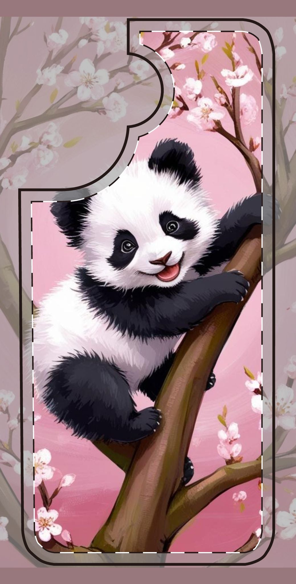 Cute Panda Phone Case - Fun & Playful Cover for Animal Lovers